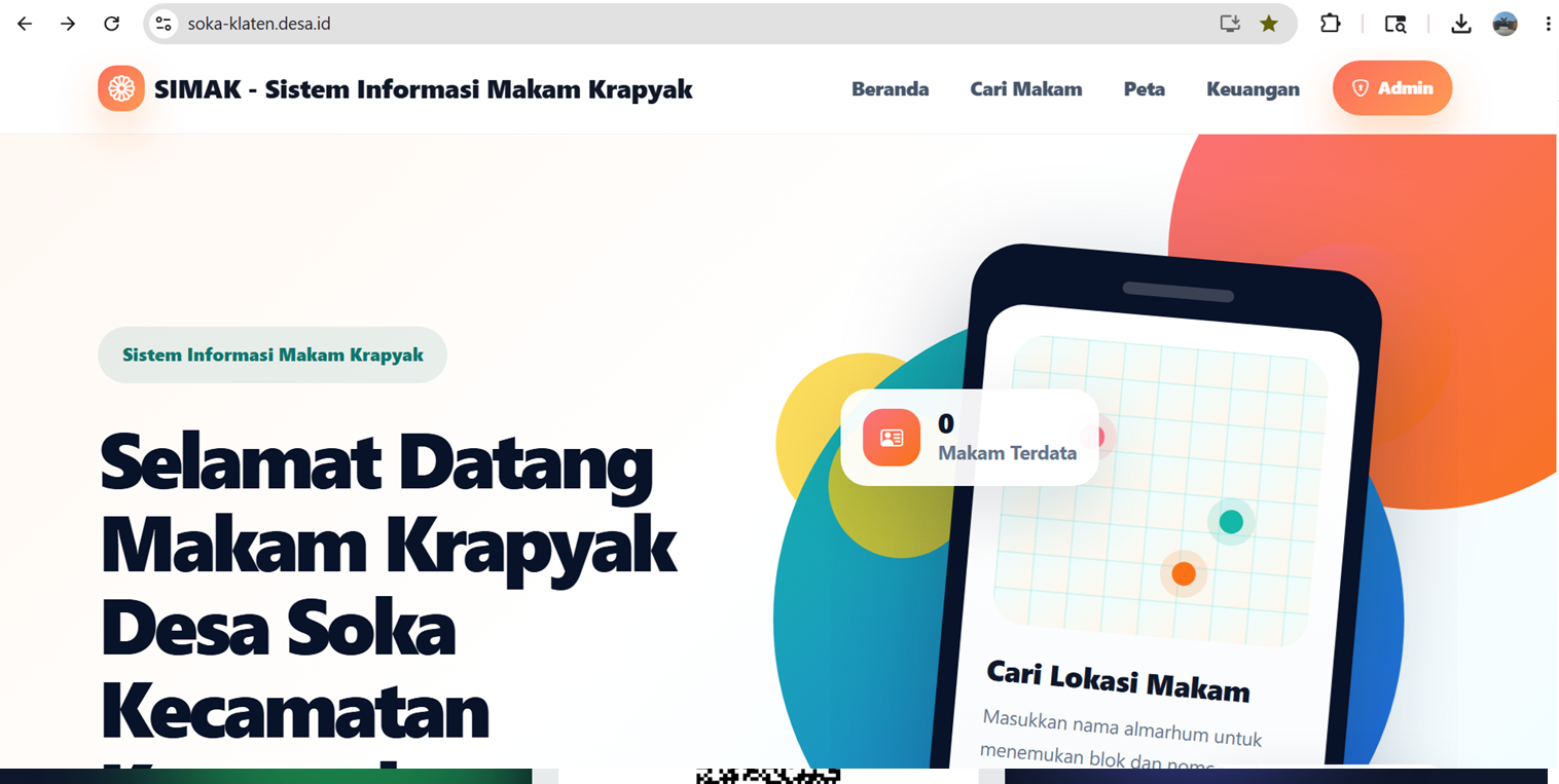 Sistem Informasi Makam